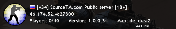 [v34] SourceTM.com Public server [18+]
