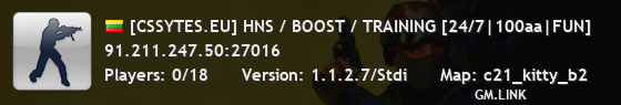 [CSSYTES.EU] HNS / BOOST / TRAINING [24/7|100aa|FUN]