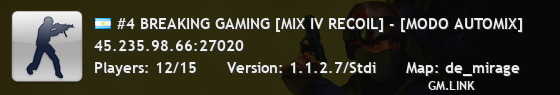 #4 BREAKING GAMING [MIX IV RECOIL] [TT 13 - 2 CT] - [AUTOMIX EN