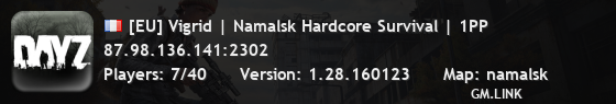 [EU] Vigrid | Namalsk Hardcore Survival | 1PP