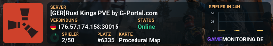 [GER]Rust Kings PVE by G-Portal.com