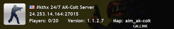 #kthx 24/7 AK-Colt Server