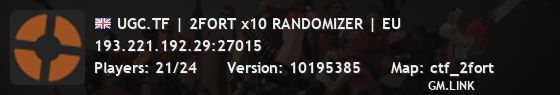 UGC.TF | 2FORT x10 RANDOMIZER | EU