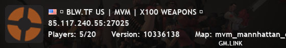 █ BLW.TF US | MVM | X100 WEAPONS █