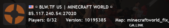 █ BLW.TF US | MINECRAFT WORLD █