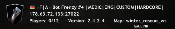 =F|A= Bot Frenzy #4 |MEDIC|ENG|CUSTOM|HARDCORE|