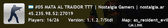 #05 MATA AL TRAIDOR TTT | Nostalgia Gamers | nostalgia.ar