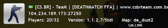 [CS.BR] - TeaM | [DEATHMATCH FFA] | www.csbrteam.com.br