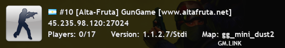 #10 [Alta-Fruta] GunGame [www.altafruta.net]