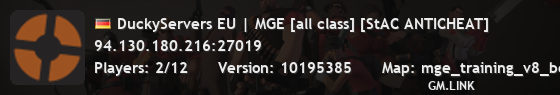 DuckyServers EU | MGE [all class] [StAC ANTICHEAT]
