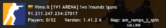 Vimo.lt [1V1 ARENA] !ws !rounds !guns