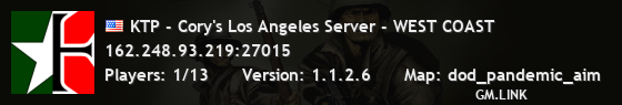 KTP - Cory's Los Angeles Server - WEST COAST