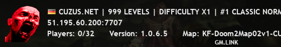 CUZUS.NET | 999 LEVELS | DIFFICULTY X1 | #1 CLASSIC NORMAL
