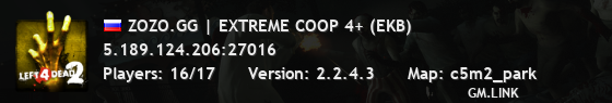 ZOZO.GG | EXTREME COOP 4+ (EKB)