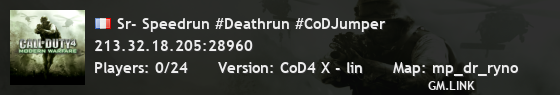 Sr- Speedrun #Deathrun #CoDJumper