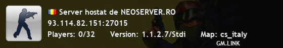 Server hostat de NEOSERVER.RO