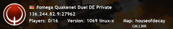 #omega Quakenet Duel DE Private