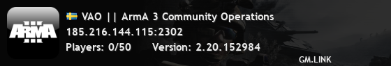 VAO || ArmA 3 Community Operations