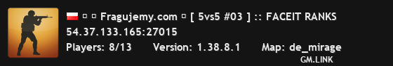 ▉ ★ Fragujemy.com ★ [ 5vs5 #03 ] :: FACEIT RANKS
