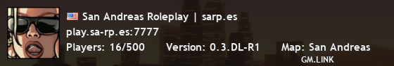 San Andreas Roleplay | sarp.es