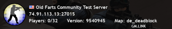 Old Farts Community Test Server