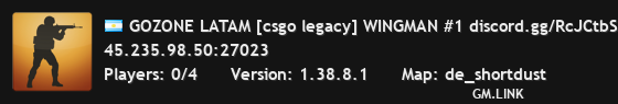 GOZONE LATAM [csgo legacy] WINGMAN #1 discord.gg/RcJCtbS8KY