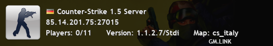 Counter-Strike 1.5 Server