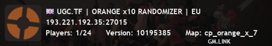 UGC.TF | ORANGE x10 RANDOMIZER | EU