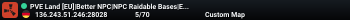 PVE Land [EU]|Better NPC|NPC Raidable Bases|EVENTS