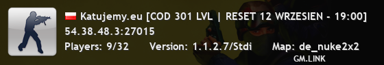 Katujemy.eu [COD 301 LVL | RESET 12 WRZESIEN - 19:00]