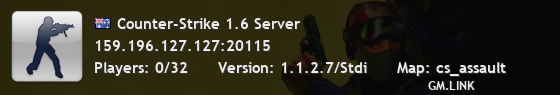 Counter-Strike 1.6 Server
