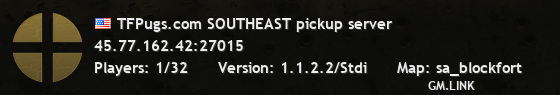 TFPugs.com SOUTHEAST pickup server
