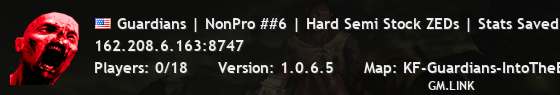 Guardians | NonPro ##6 | Hard Semi Stock ZEDs | Stats Saved on