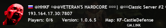 @HHKF �@@VETERAN'S HARDCORE ���| @��Classic Server #2 ���|