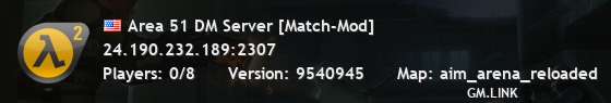 Area 51 DM Server [Match-Mod]