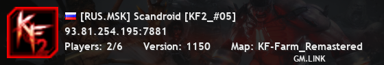 [RUS.MSK] Scandroid [KF2_#05]