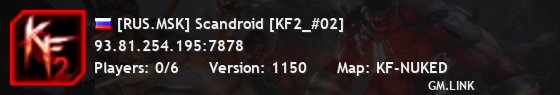 [RUS.MSK] Scandroid [KF2_#02]