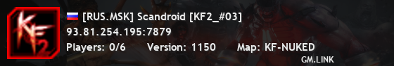 [RUS.MSK] Scandroid [KF2_#03]