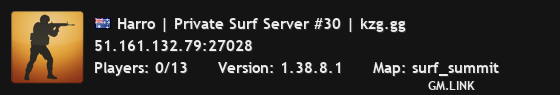 Harro | Private Surf Server #30 | kzg.gg