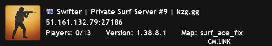 Swifter | Private Surf Server #9 | kzg.gg