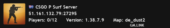CSGO P Surf Server