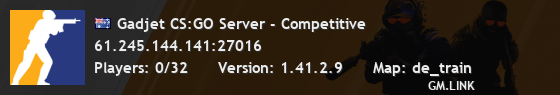 Gadjet CS:GO Server - Competitive
