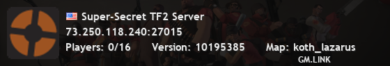 Super-Secret TF2 Server