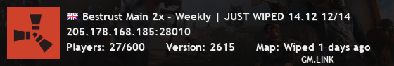 Bestrust Main 2x - Weekly | JUST WIPED 14.12 12/14