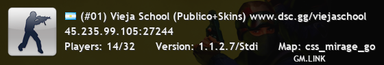 (#01) Vieja School (Publico+Skins) www.dsc.gg/viejaschool