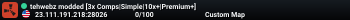 tehwebz modded [Mature|No BPs/WB|10x+|Premium+]