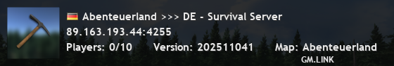 Abenteuerland >>> DE - Survival Server