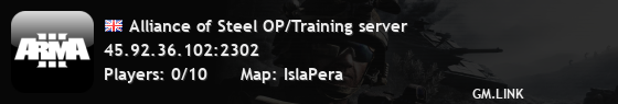 Alliance of Steel OP/Training server