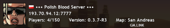 ••• Polish Blood Server •••