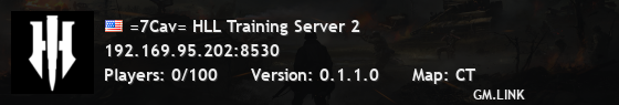 =7Cav= HLL Training Server 2